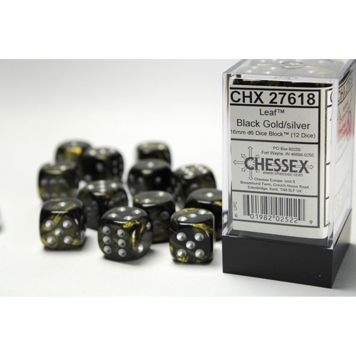 Chessex - Signature 16mm d6 (12 Dice)