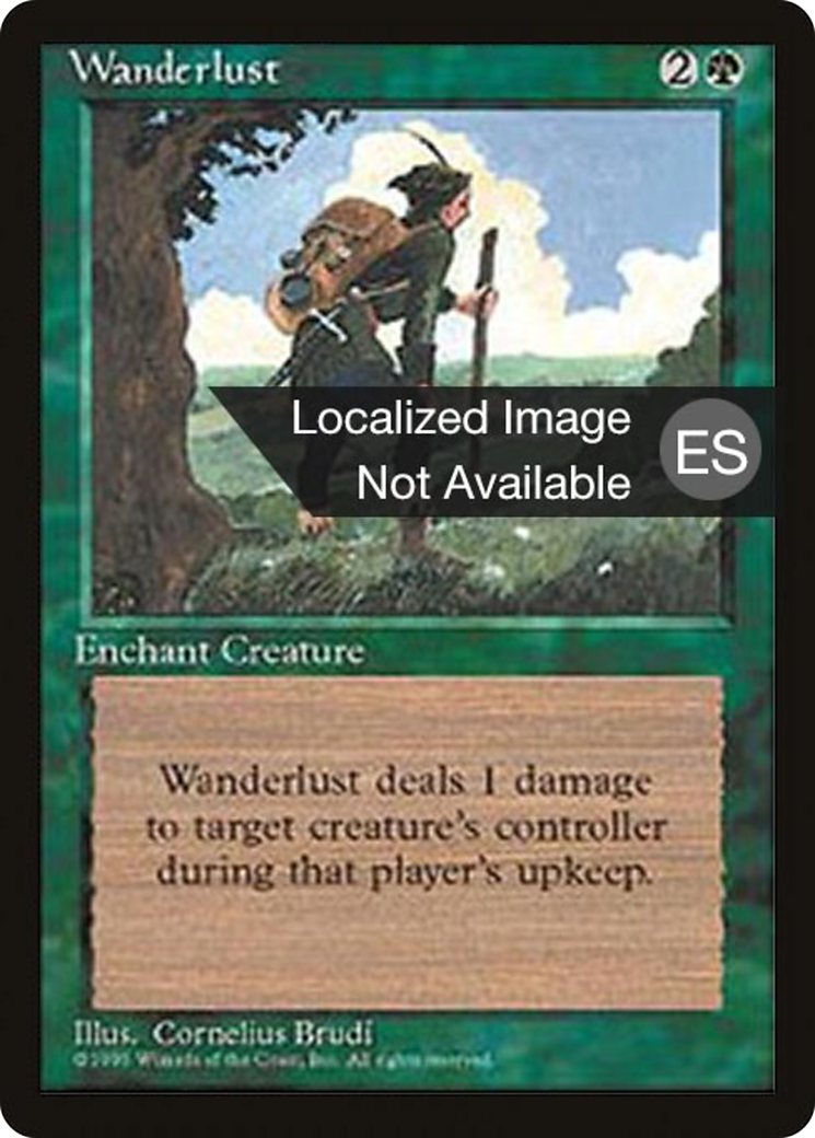 Wanderlust (4BB-) - Fourth Edition Foreign Black Border