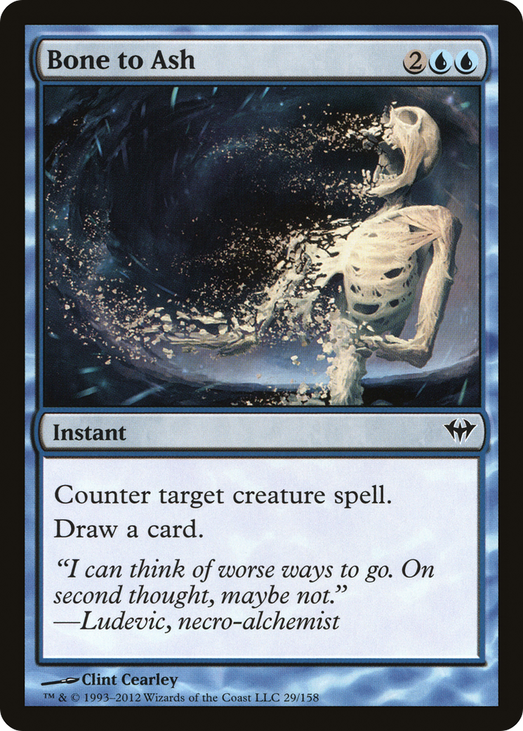 Bone to Ash (DKA-029) - Dark Ascension Foil