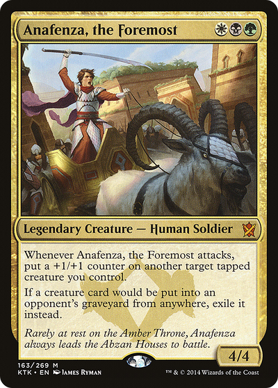 Anafenza, the Foremost (KTK-163) - Khans of Tarkir Foil