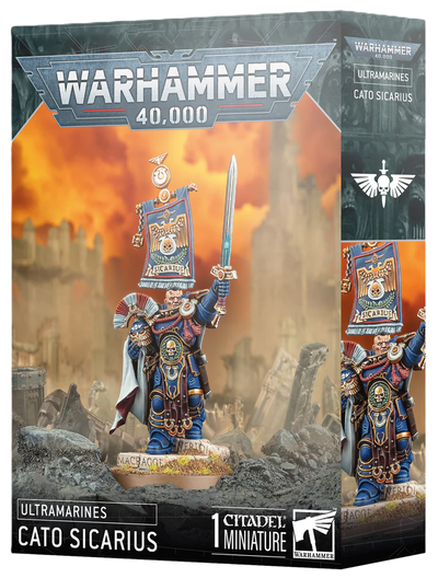 Warhammer 40,000 Miniature - Ultramarines - Cato Sicarius