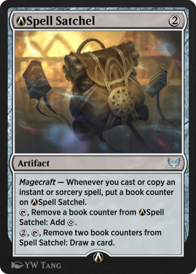 A-Spell Satchel (STX-A-258) - Strixhaven: School of Mages