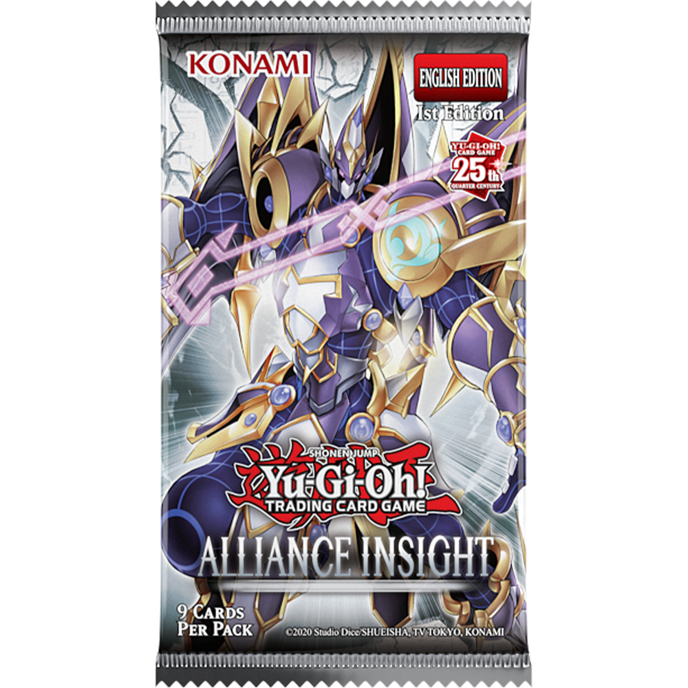 Yugioh! Booster Packs: Alliance Insight *Sealed*
