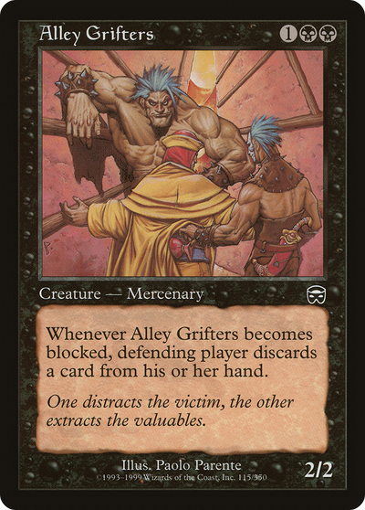 Alley Grifters (MMQ-115) - Mercadian Masques Foil