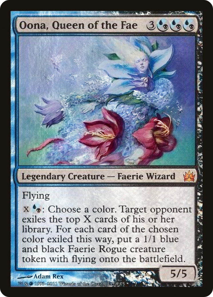 Oona, Queen of the Fae (V11-) - From the Vault: Legends Foil