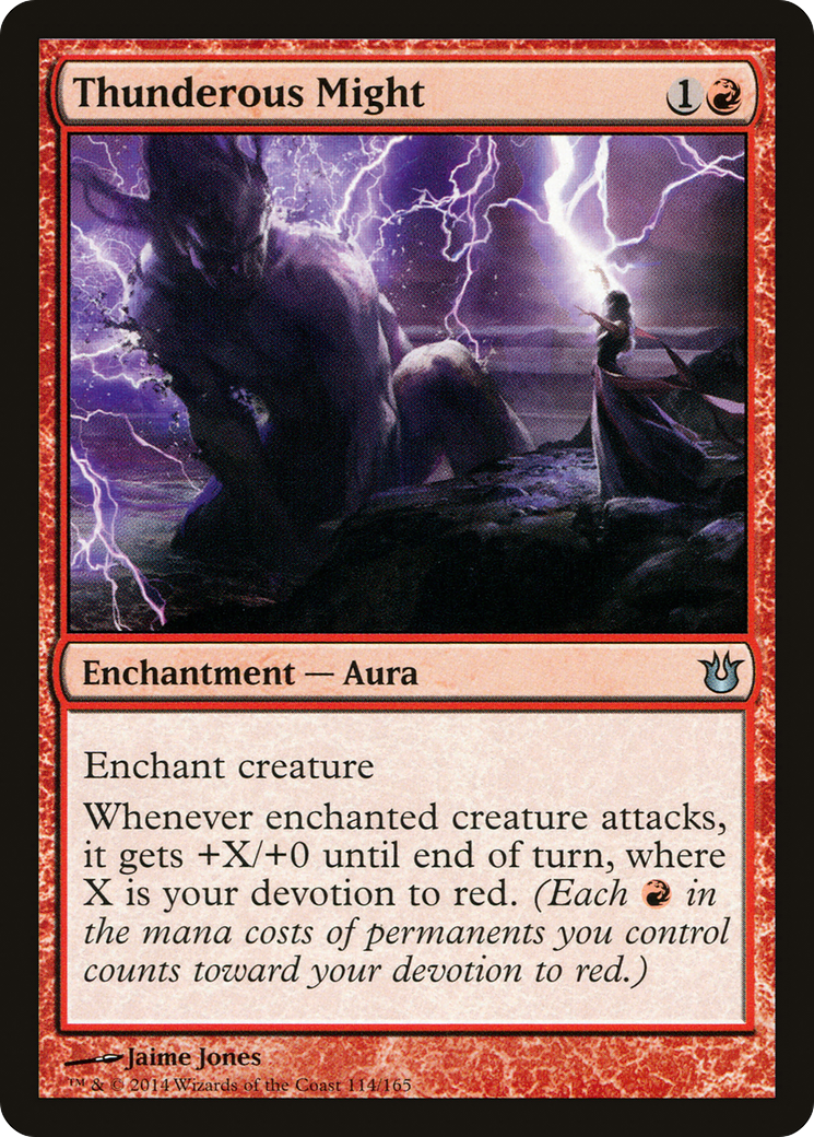 Thunderous Might (BNG-114) - Born of the Gods