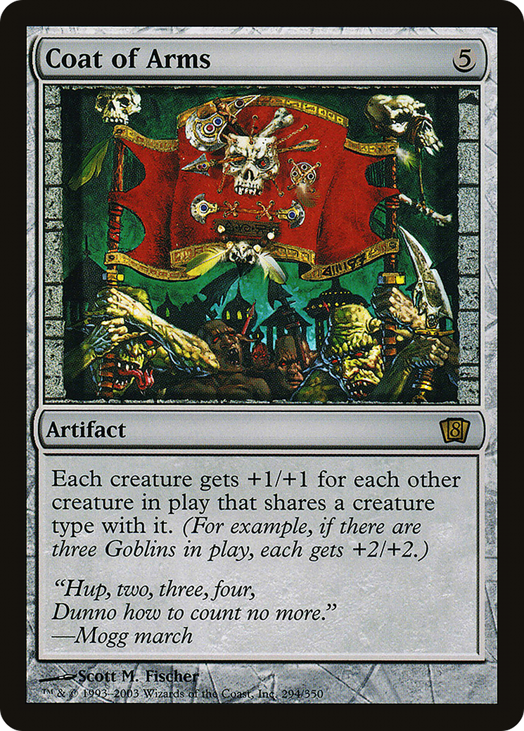 Coat of Arms (8ED-294) - 8th Edition Foil