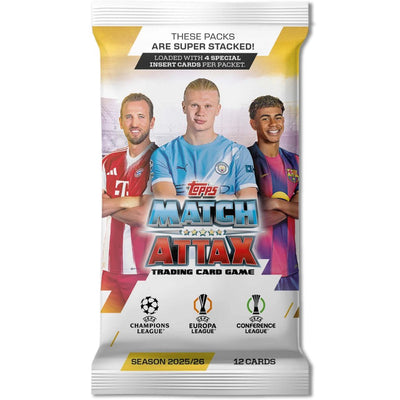 2025-26 MATCH ATTAX UEFA Champions League Booster Box *Sealed*