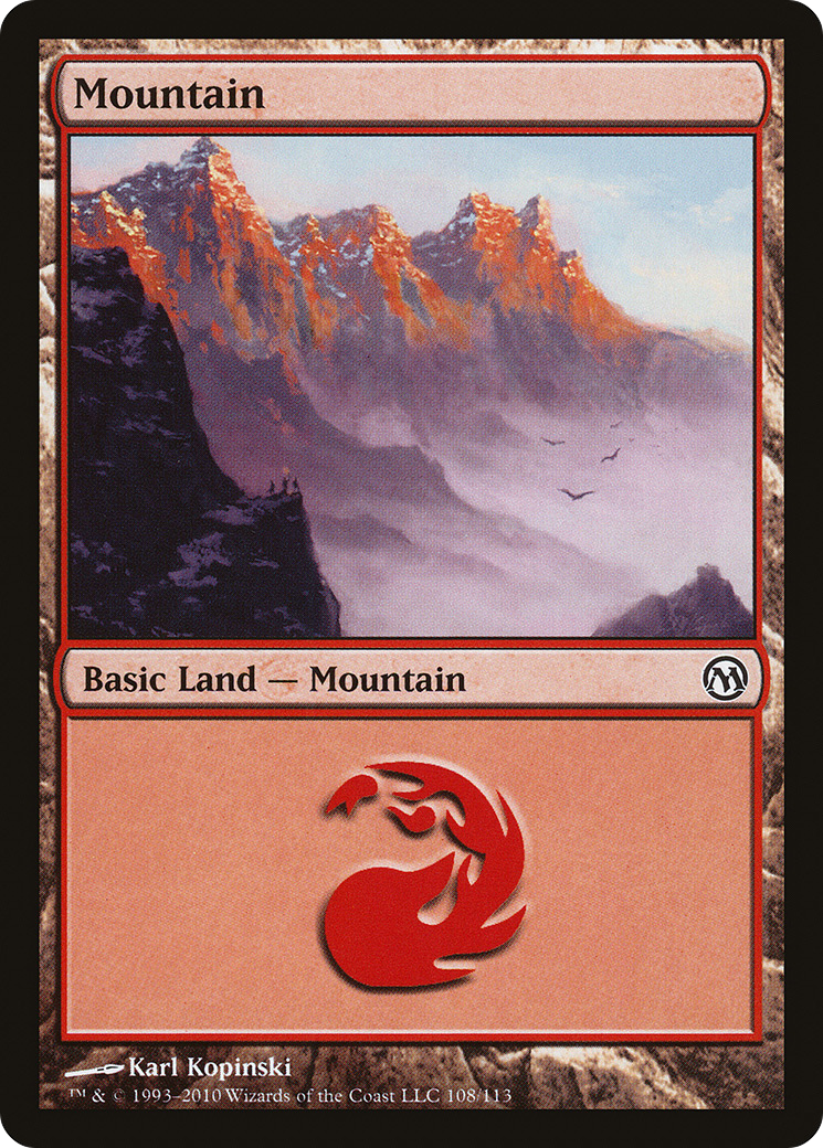 Mountain (DPA-108) - Duels of the Planeswalkers