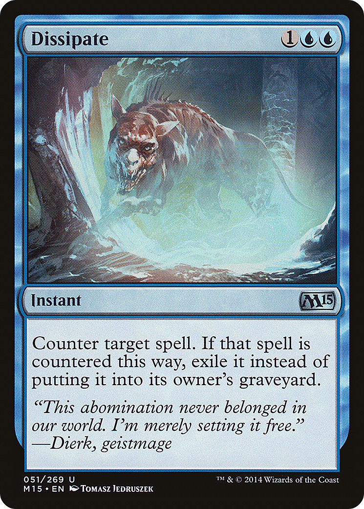 Dissipate (M15-051) - Magic 2015 Foil