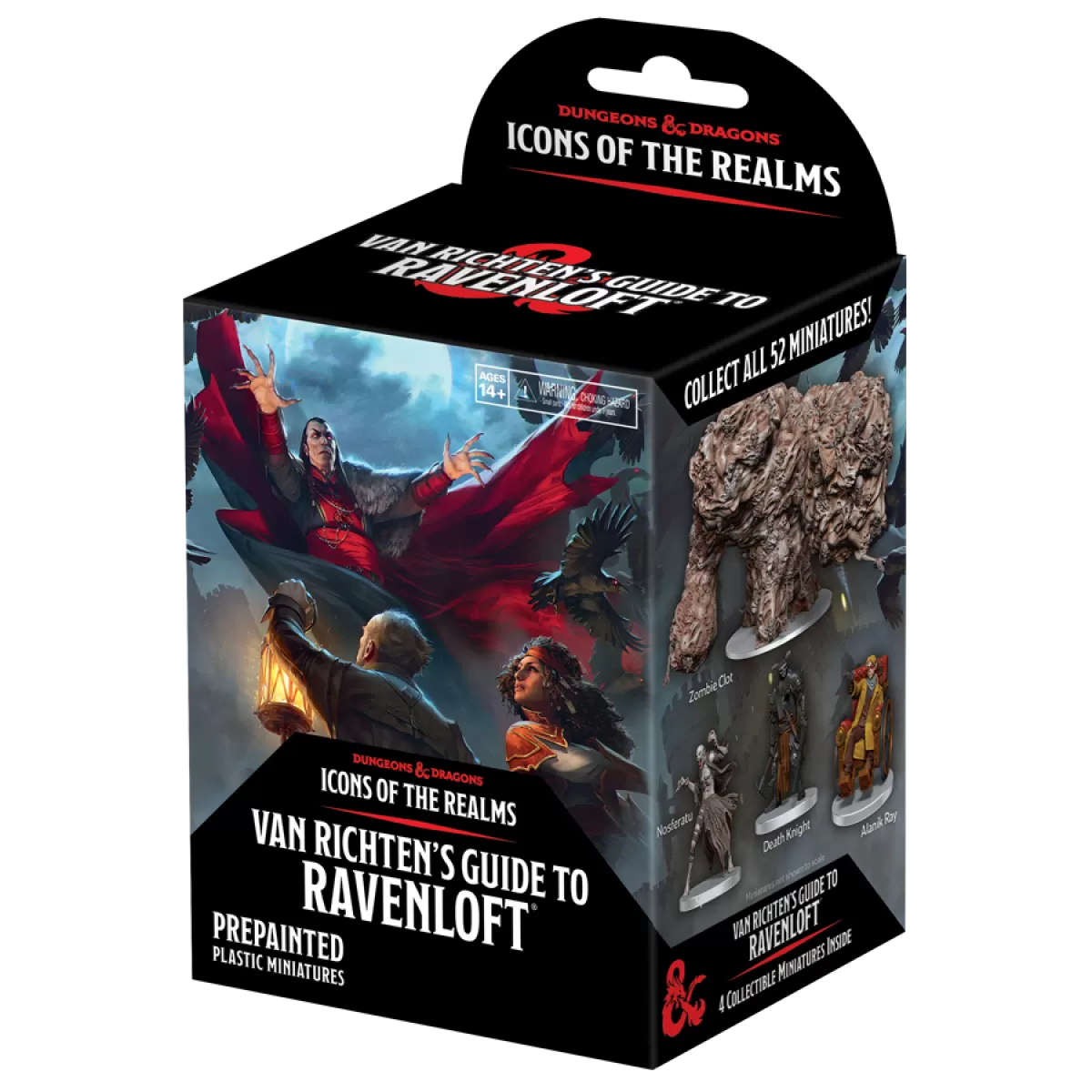 D&D Icons of the Realms Miniatures Van Richtens Guide to Ravenloft Booster Brick