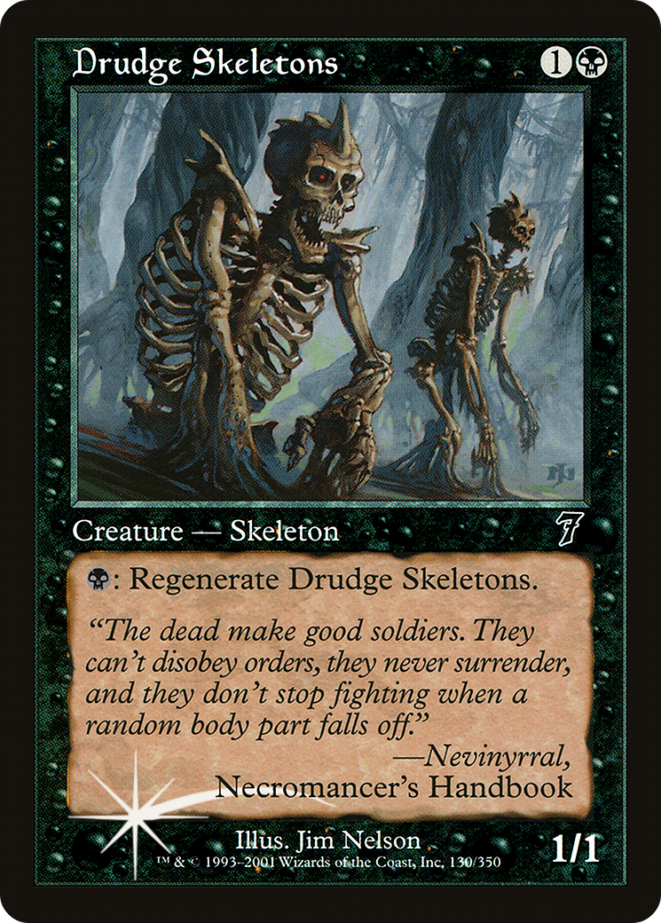 Drudge Skeletons (7ED-130★) - 7th Edition Foil
