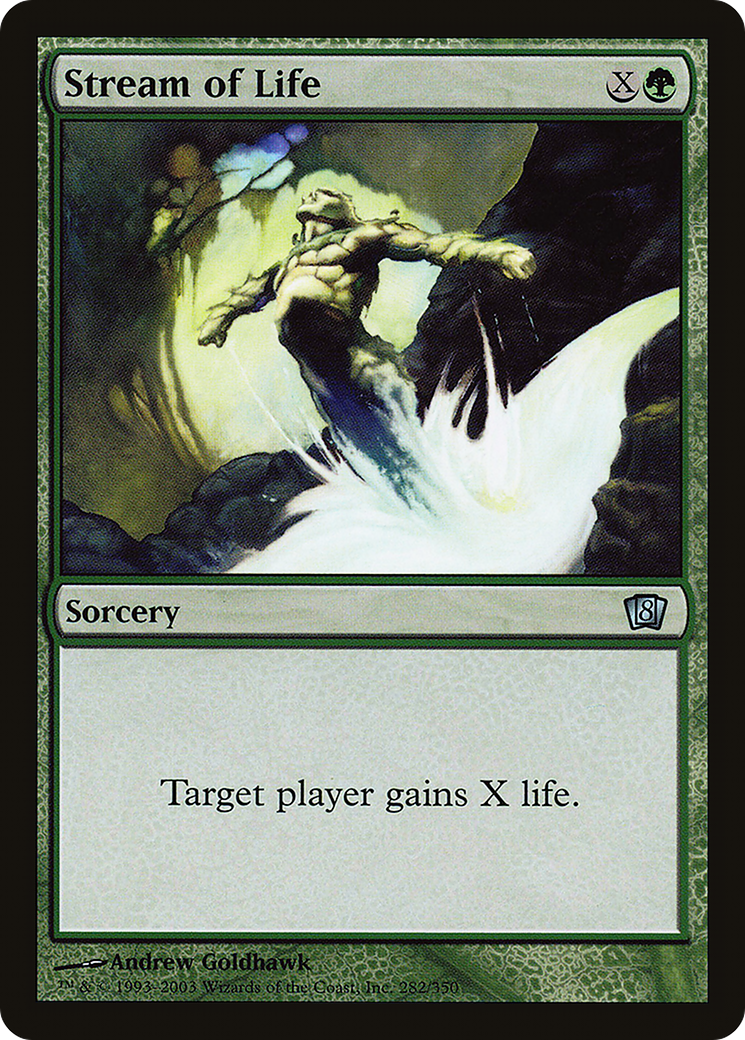 Stream of Life (8ED-282) - 8th Edition Foil