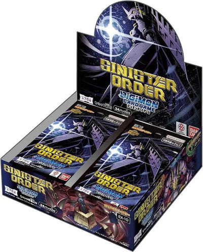 Digimon Card Game - Sinister Order Booster Box (EX10) *Sealed*