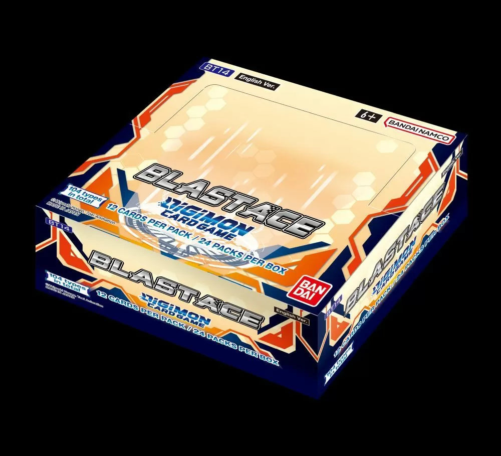 Digimon Card Game - Blast Ace Booster CASE (BT14) *Sealed*