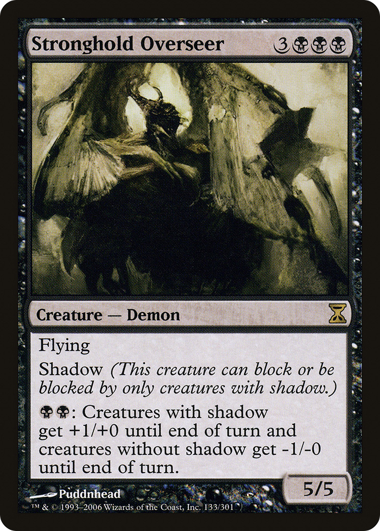 Stronghold Overseer (TSP-133) - Time Spiral Foil