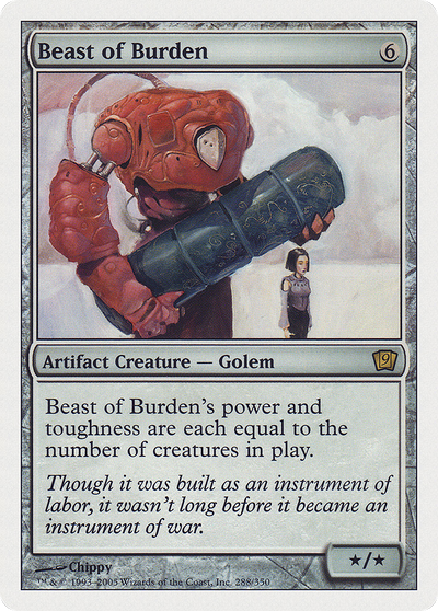 Beast of Burden (9ED-288) - 9th Edition Foil