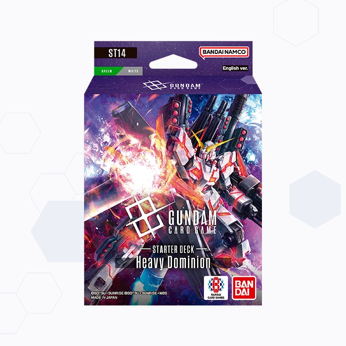 Gundam Card Game - Starter Deck: Heavy Dominion (ST14) *Sealed*