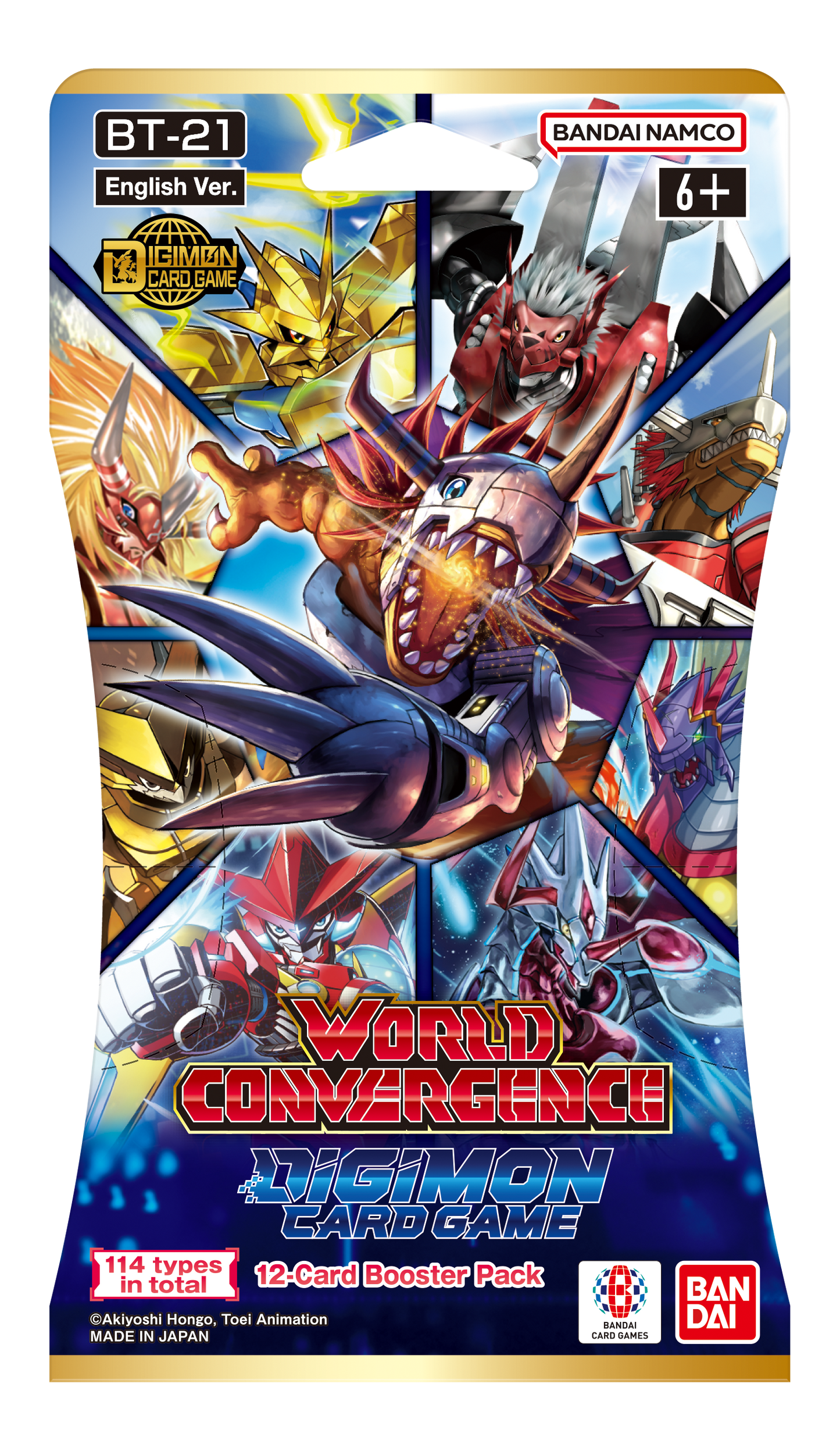 Digimon Card Game - World Convergence Booster Box (BT21) *Sealed* (PRE-ORDER, SHIPS APR 25TH)