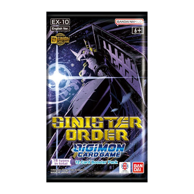 Digimon Card Game - Sinister Order Booster Pack (EX10) *Sealed*