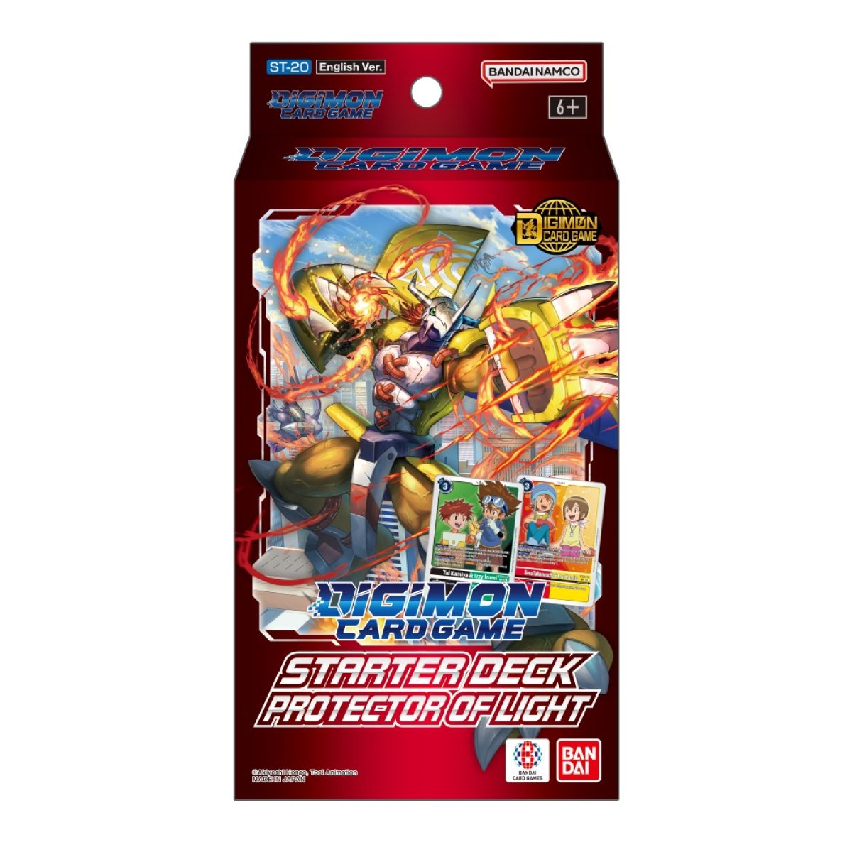Digimon Card Game - Starter Deck: Protector of Light (ST20) *Sealed* (PRE-ORDER, SHIPS 18TH APR)