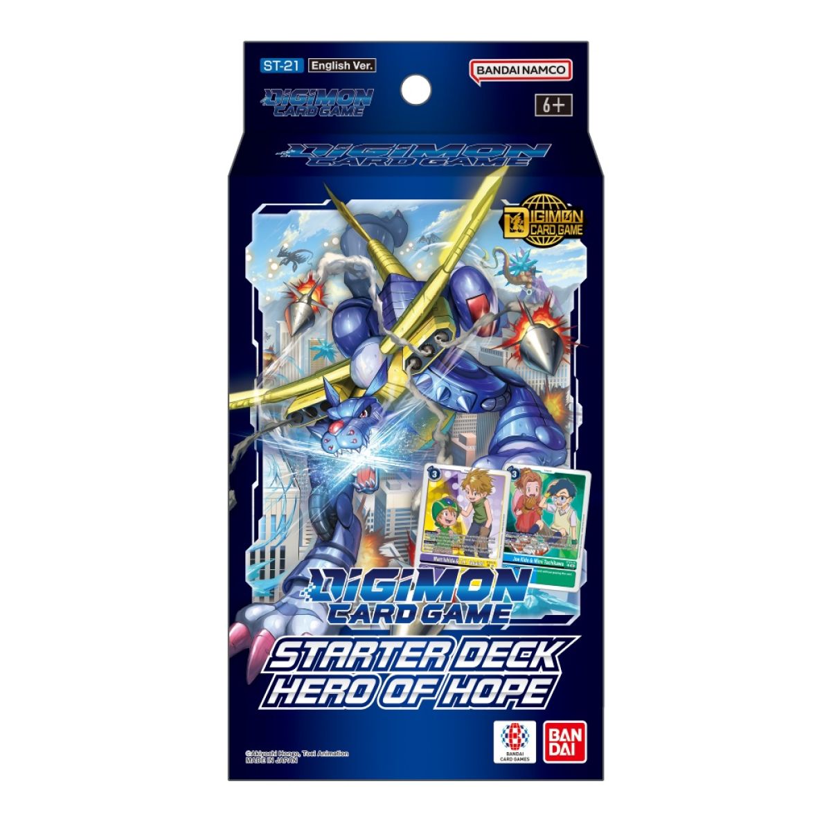 Digimon Card Game - Starter Deck: Hero of Hope (ST21) *Sealed* (PRE-ORDER, SHIPS 18TH APR)