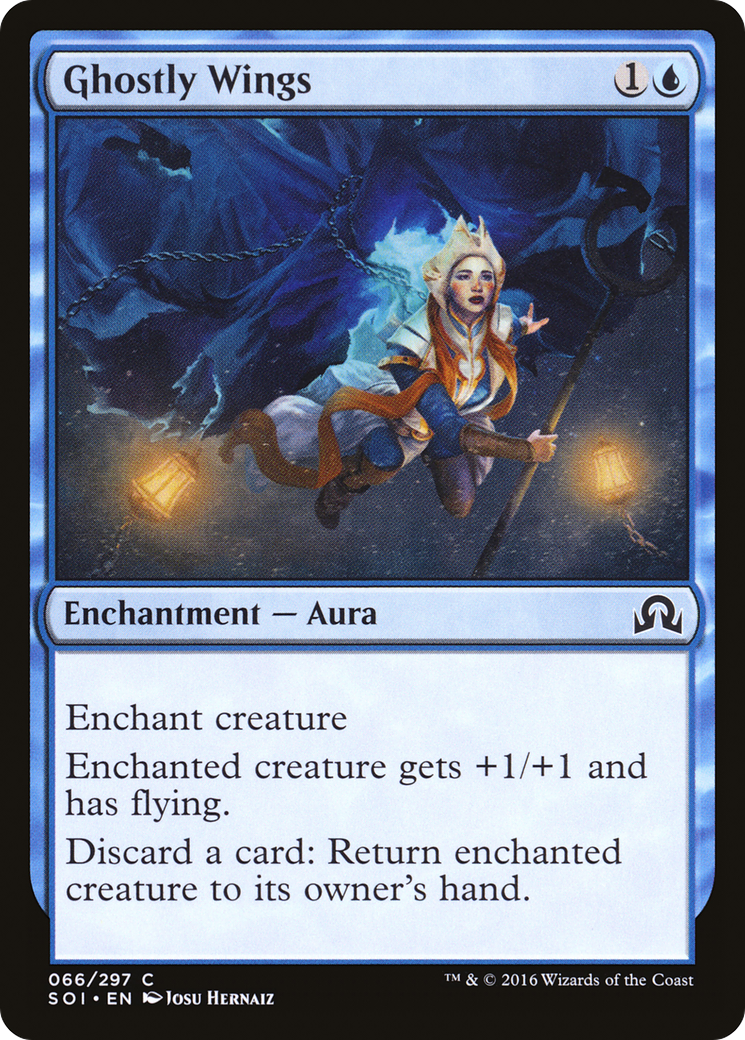 Ghostly Wings (SOI-066) - Shadows over Innistrad Foil