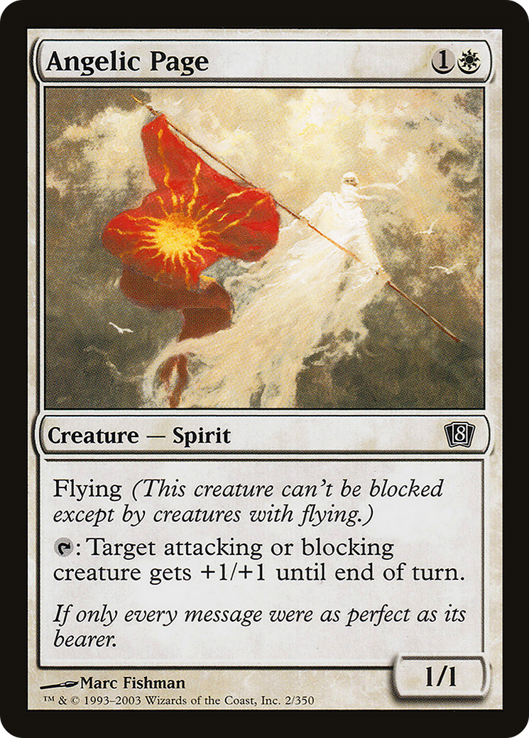Angelic Page (8ED-002) - 8th Edition