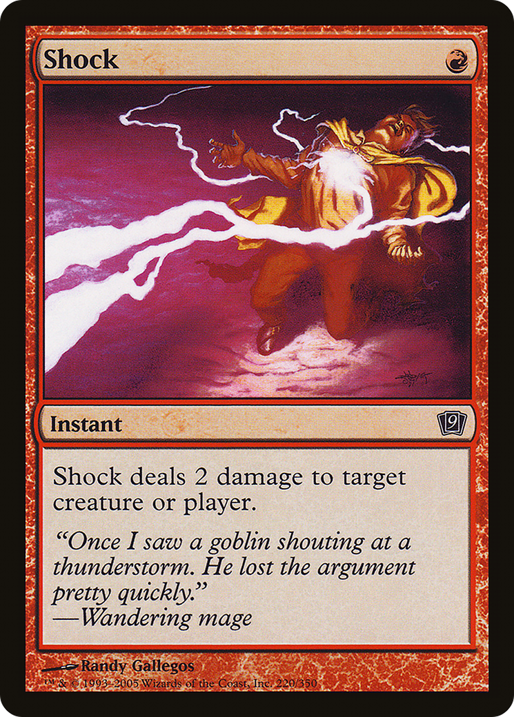 Shock (9ED-) - 9th Edition Foil