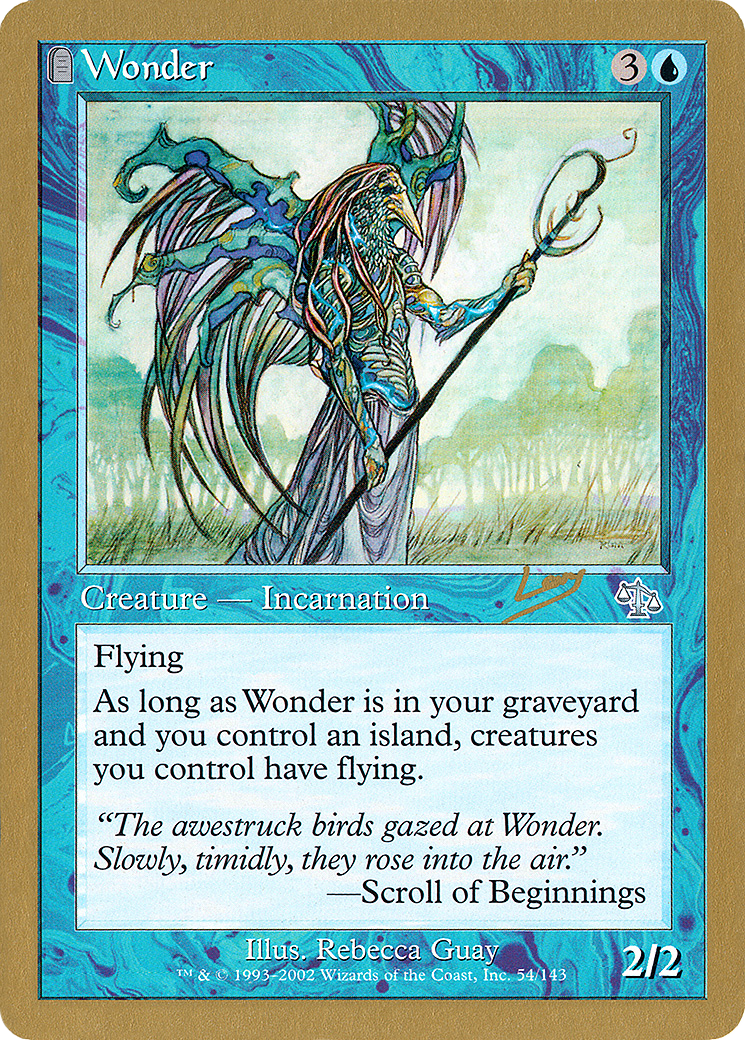 Wonder - 2002 Raphael Levy (JUD) (WCD-) - World Championship Decks 2002
