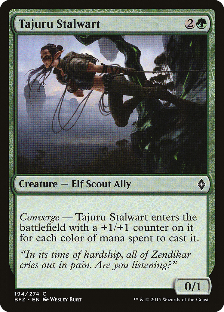 Tajuru Stalwart (BFZ-194) - Battle for Zendikar Foil