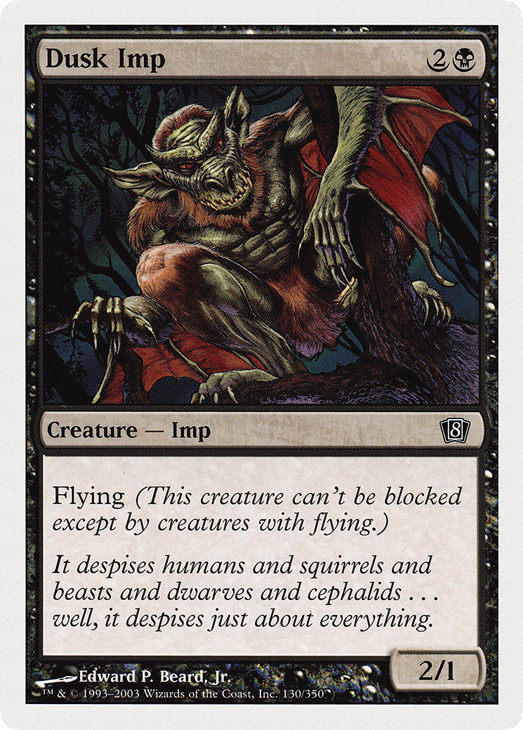 Dusk Imp (8ED-130) - 8th Edition