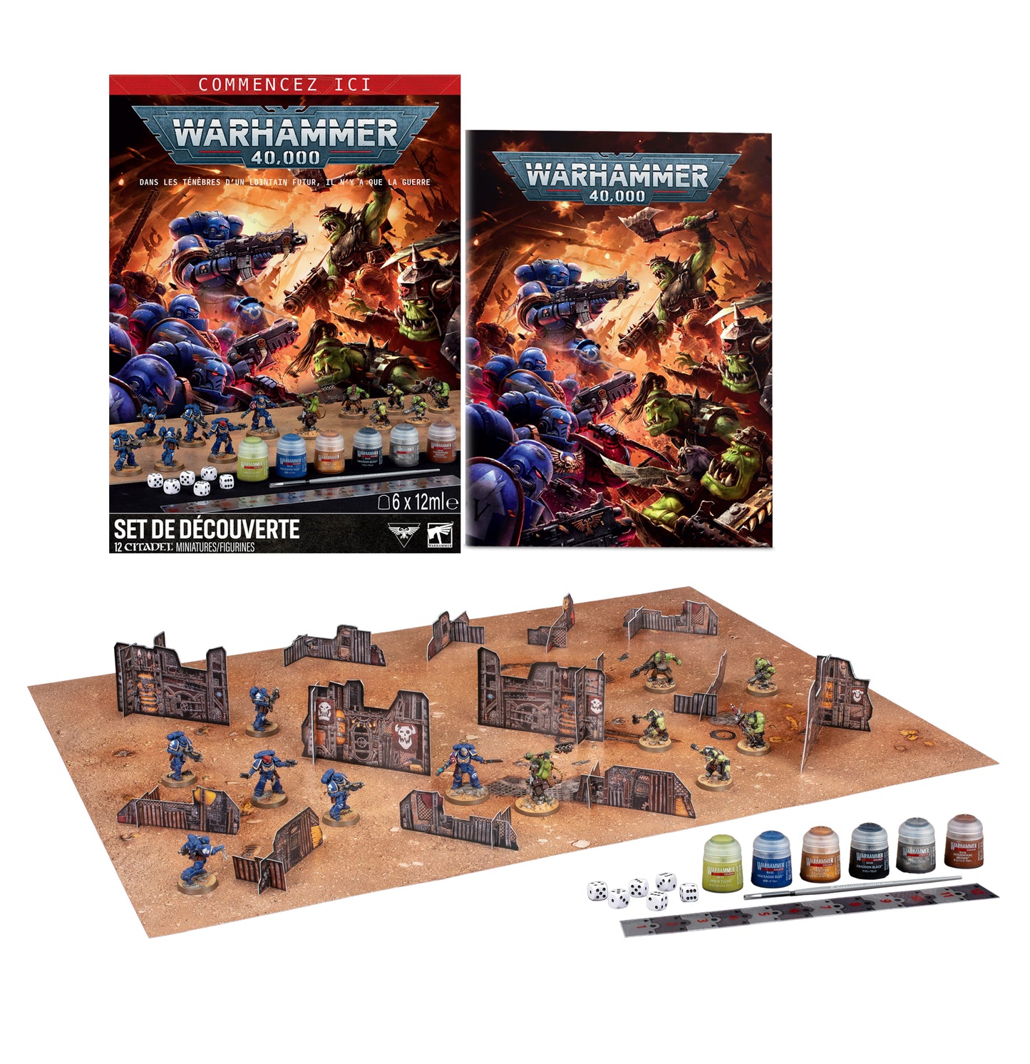 Warhammer 40,000 Miniature - Bundle Set - Introductory Set : In The Grim Darkness Of The Far Future There Is Only War
