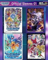 Digimon Card Game Official Sleeves - 2025 v2