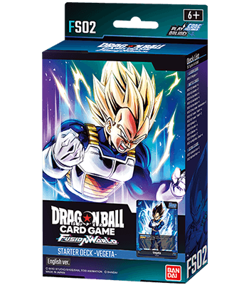 Dragon Ball Super Fusion World: Vegeta Starter Deck (FS02) *Sealed*