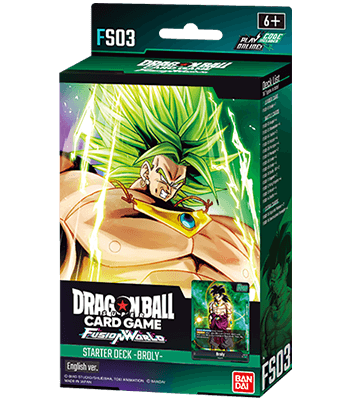 Dragon Ball Super Fusion World: Broly Starter Deck (FS03) *Sealed*
