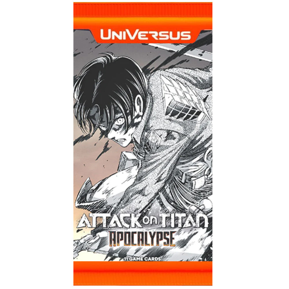 Universus CCG - Attack on Titan: Apocalypse Booster Pack *Sealed*