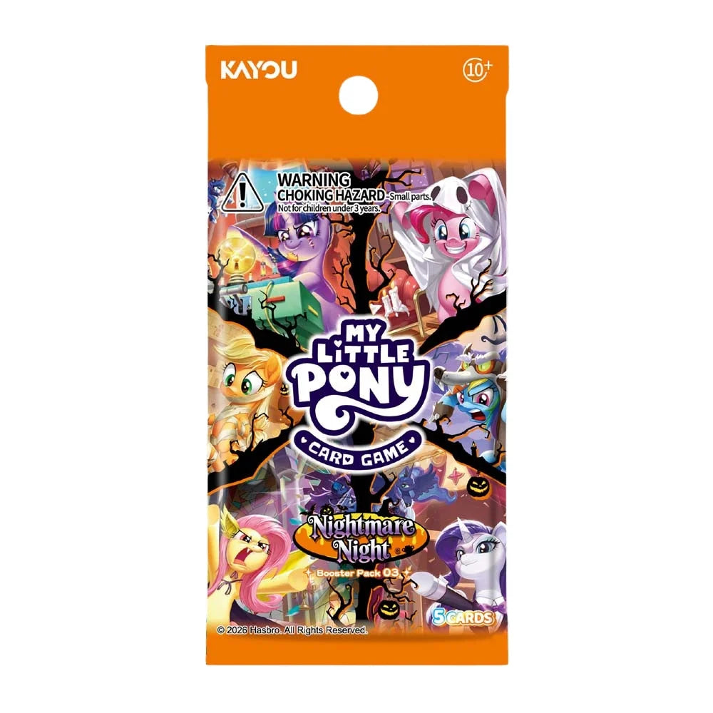 My Little Pony Card Game: Nightmare Night Booster Pack *Sealed*