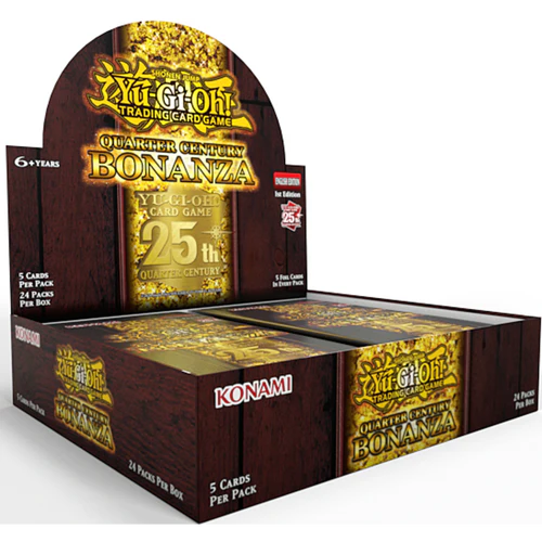 Yugioh! Booster Boxes: Quarter Century Bonanza *Sealed*
