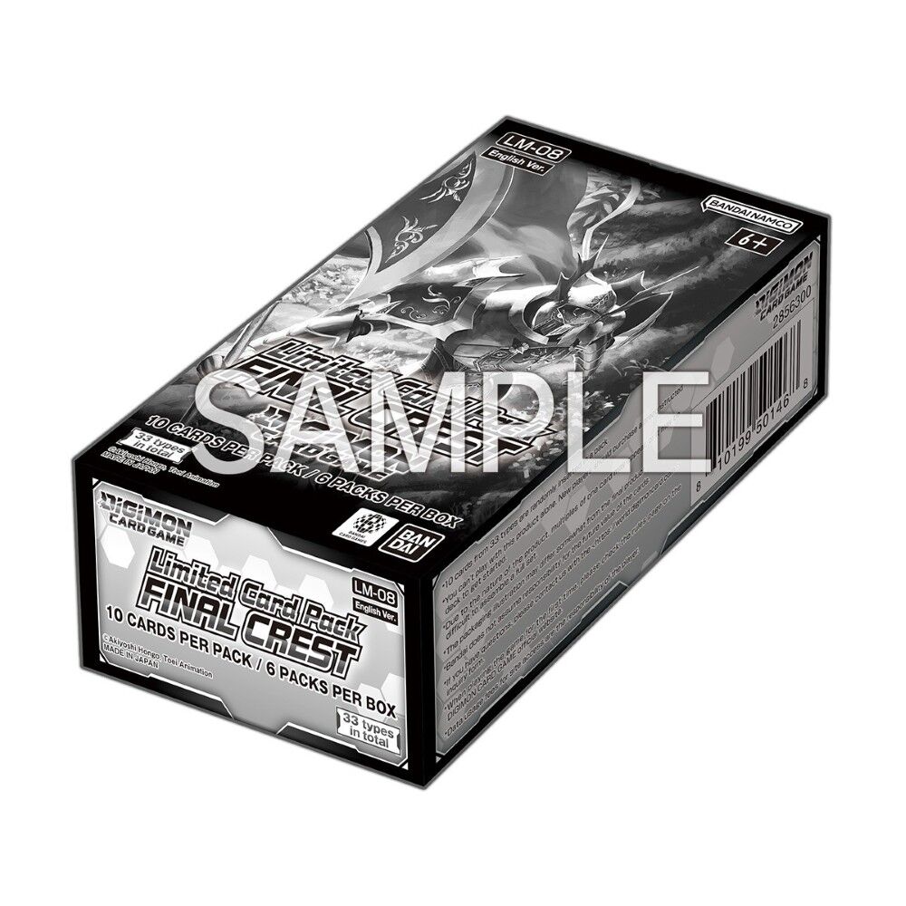 Digimon Card Game - Final Creat Card Pack Display (LM08) *Sealed*