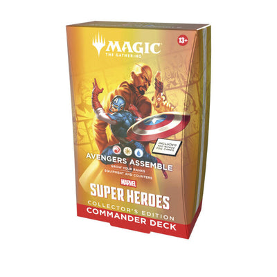 Magic: The Gathering - Marvel Super Heroes - Commander Deck COLLECTOR'S EDITION *Sealed* (PRE-ORDER, SHIPS JUNE 26TH)