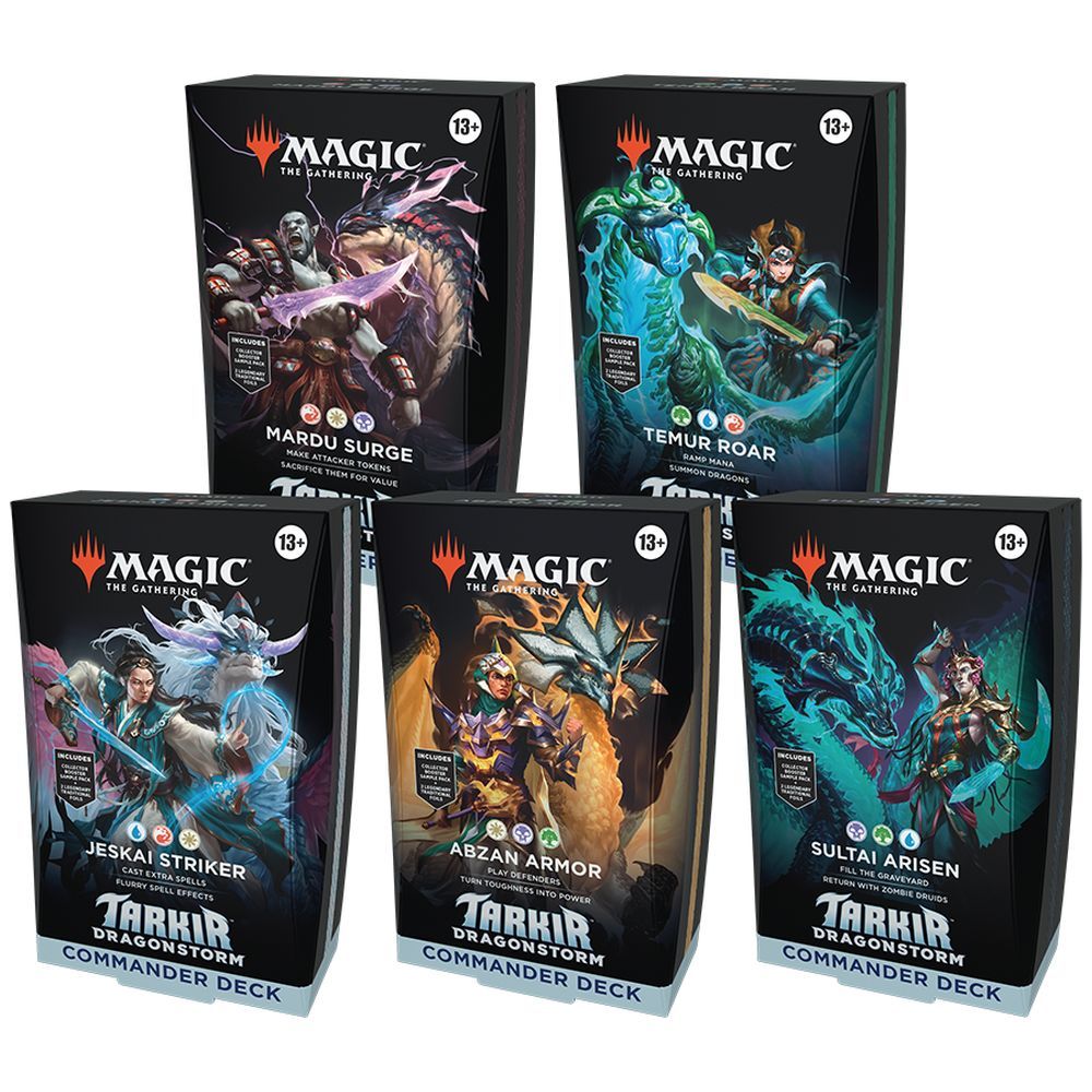 Magic: The Gathering: Takir: Dragonstorm - Commander Deck *Sealed* (PRE-ORDER, SHIPS 11TH APR)