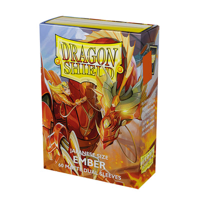 Dragonshield Sleeves - DUAL Ember Matte (Japanese Size)