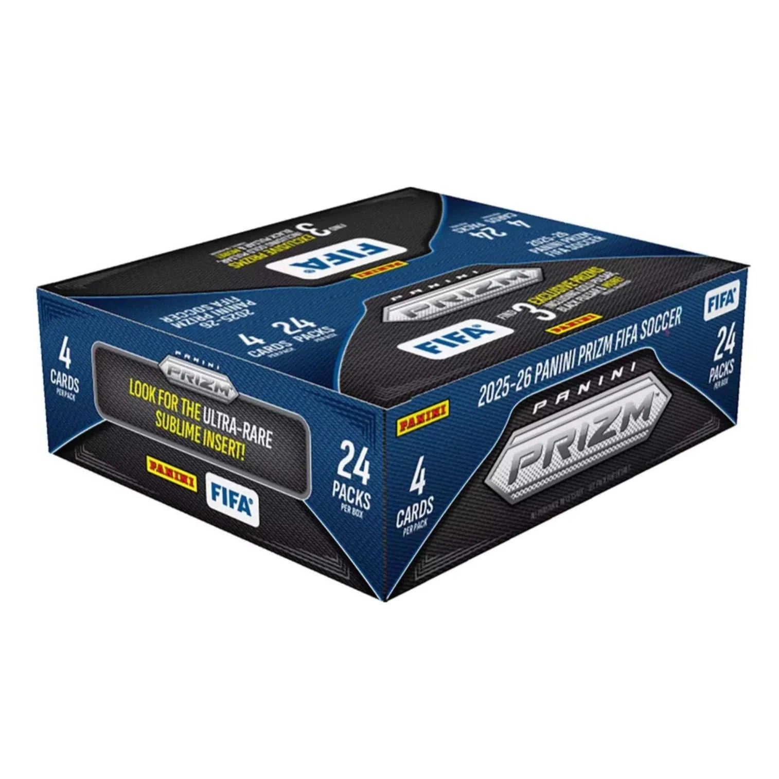 2025-26 Panini FIFA Soccer Prizm Booster Box (Retail) *Sealed* – TCG Collector NZ