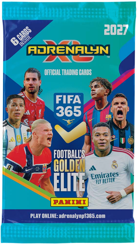 2027 Panini FIFA 365 Adrenalyn XL Booster Pack