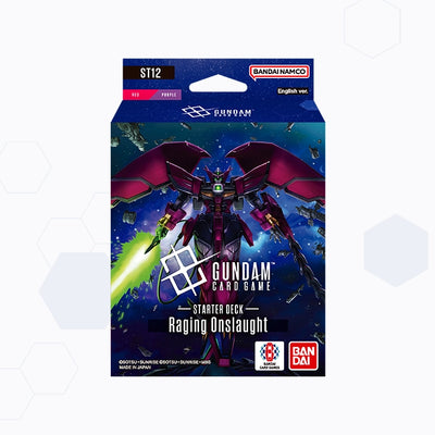 Gundam Card Game - Starter Deck: Raging Onslaught (ST12) *Sealed*