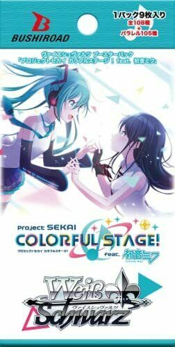Weiss Schwarz: Hatsune Miku: Colorful Stage! Booster Pack *Sealed*