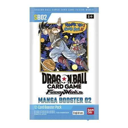 Dragon Ball Super Fusion World: Manga Booster Pack (SB02) *Sealed* (PRE-ORDER, SHIPS NOV 14TH)
