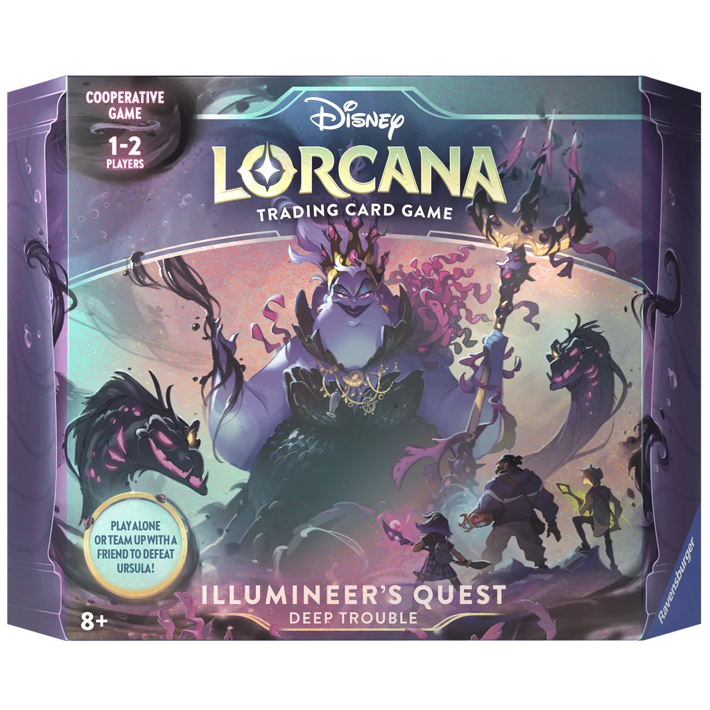 Disney Lorcana TCG: Illumineer's Quest Deep Trouble *Sealed*