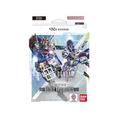 Gundam Card Game - Starter Deck: Heroic Beginnings (ST01) *Sealed*
